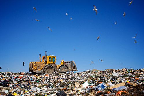 The waste of re-roofing is slowly taking over landfills