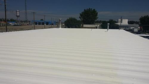 Metal Roof Coating- with skylights